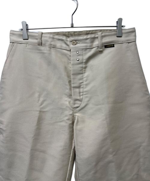LABOUREUR（ラブルール）LABOUREUR (ラブルール) ワイドパンツ ベージュ サイズ:４２の古着・服飾アイテム