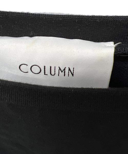 COLUMN（コラム）COLUMN (コラム) オーバーサイズ プルオーバースウェット ブラック サイズ:Ｌの古着・服飾アイテム