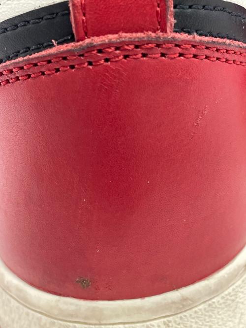 NIKE（ナイキ）NIKE (ナイキ) ハイカットスニーカー レッド×ホワイト サイズ:27.0cmの古着・服飾アイテム