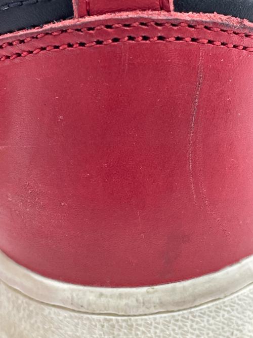 NIKE（ナイキ）NIKE (ナイキ) ハイカットスニーカー レッド×ホワイト サイズ:27.0cmの古着・服飾アイテム