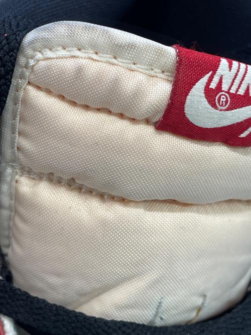 NIKE（ナイキ）NIKE (ナイキ) ハイカットスニーカー レッド×ホワイト サイズ:27.0cmの古着・服飾アイテム