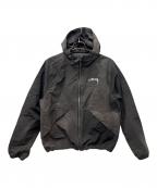 stussyステューシー）の古着「ナイロンジャケット」｜グレー