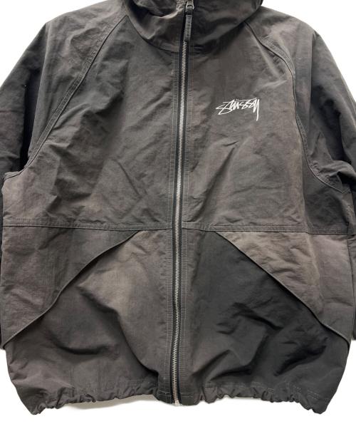 stussy（ステューシー）stussy (ステューシー) ナイロンジャケット グレー サイズ:Mの古着・服飾アイテム