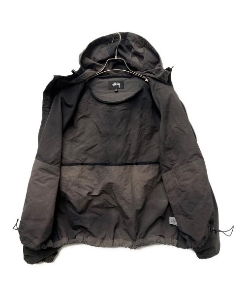 stussy（ステューシー）stussy (ステューシー) ナイロンジャケット グレー サイズ:Mの古着・服飾アイテム