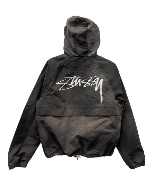 stussy（ステューシー）stussy (ステューシー) ナイロンジャケット グレー サイズ:Mの古着・服飾アイテム
