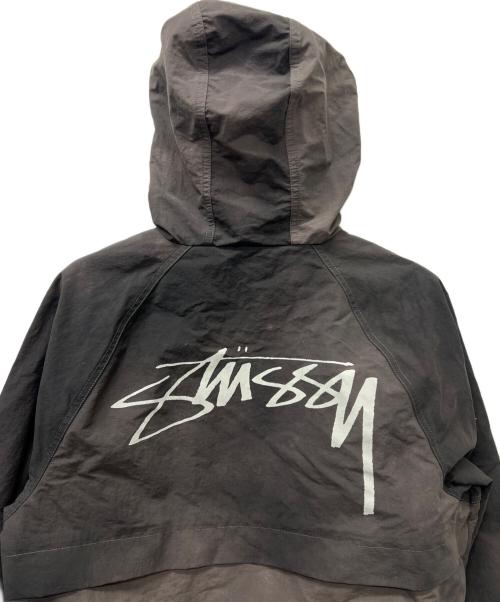 stussy（ステューシー）stussy (ステューシー) ナイロンジャケット グレー サイズ:Mの古着・服飾アイテム
