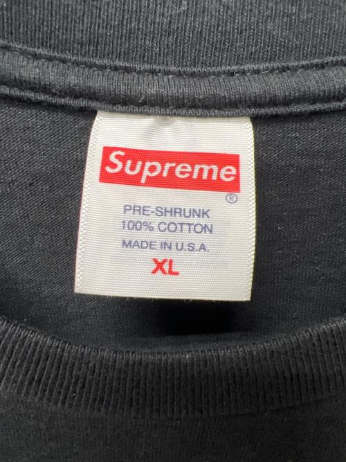 SUPREME（シュプリーム）SUPREME (シュプリーム) 半袖カットソー ブラック サイズ:ＸＬの古着・服飾アイテム