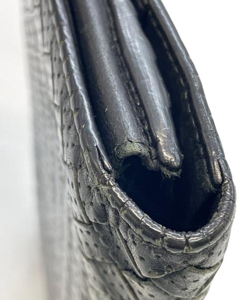 BOTTEGA VENETA（ボッテガベネタ）BOTTEGA VENETA (ボッテガベネタ) 長財布 ブラックの古着・服飾アイテム