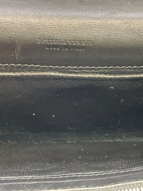 BOTTEGA VENETA（ボッテガベネタ）BOTTEGA VENETA (ボッテガベネタ) 長財布 ブラックの古着・服飾アイテム