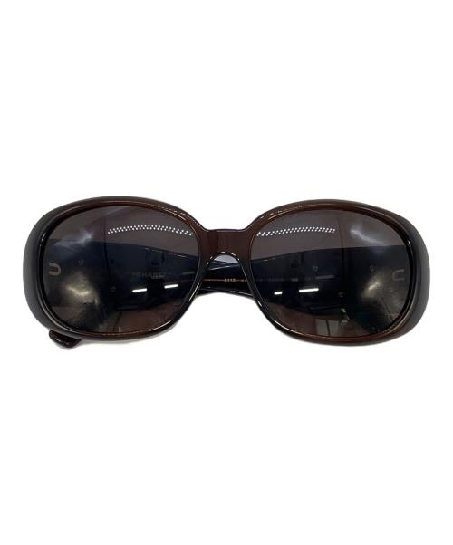 CHANEL（シャネル）CHANEL (シャネル) サングラス ブラウン サイズ:56□16 130の古着・服飾アイテム