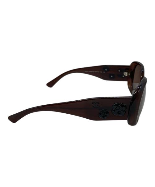 CHANEL（シャネル）CHANEL (シャネル) サングラス ブラウン サイズ:56□16 130の古着・服飾アイテム