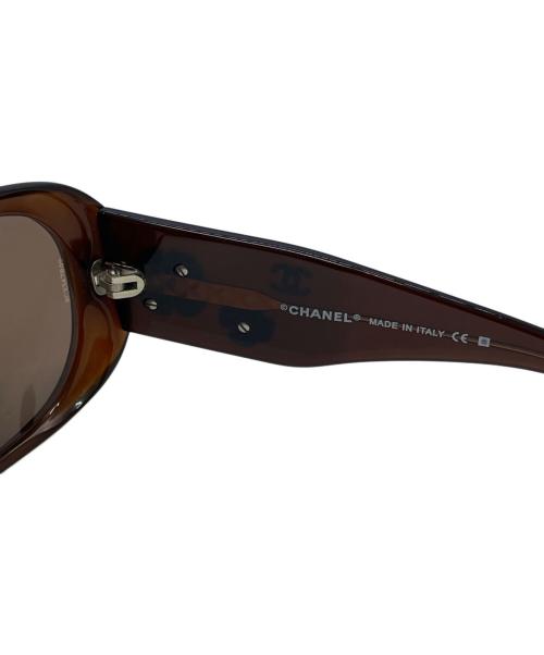 CHANEL（シャネル）CHANEL (シャネル) サングラス ブラウン サイズ:56□16 130の古着・服飾アイテム
