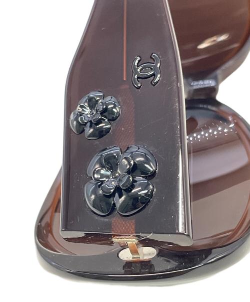 CHANEL（シャネル）CHANEL (シャネル) サングラス ブラウン サイズ:56□16 130の古着・服飾アイテム