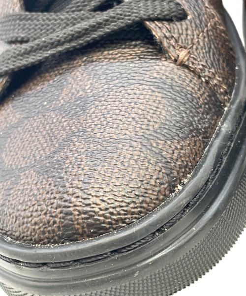 COACH（コーチ）COACH (コーチ) スニーカーシグネチャー キャンバス ブラウン サイズ:US6.5Bの古着・服飾アイテム