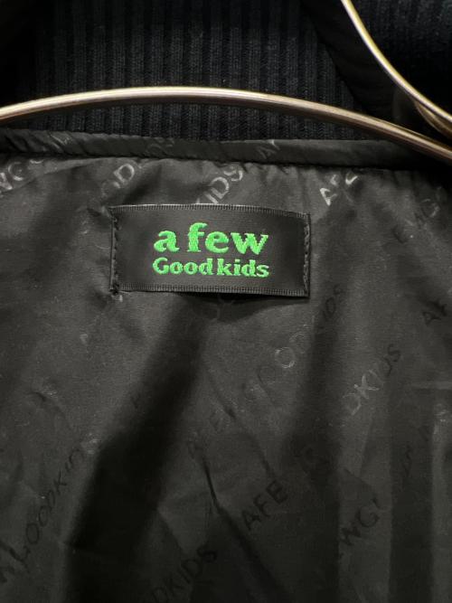 A FEW GOOD KIDS（アフューグッドキッズ）A FEW GOOD KIDS (アフューグッドキッズ) スタジャン ブラック サイズ:Ｌの古着・服飾アイテム
