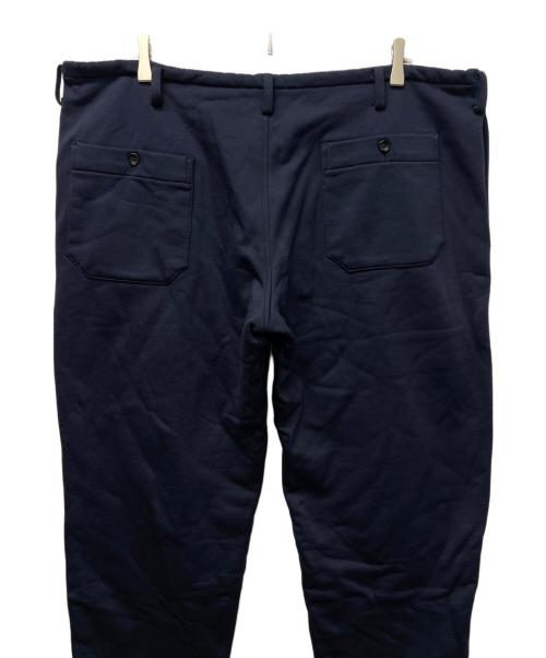 YOHJI YAMAMOTO（ヨウジヤマモト）YOHJI YAMAMOTO (ヨウジヤマモト) スウェットパンツ ネイビー サイズ:３の古着・服飾アイテム