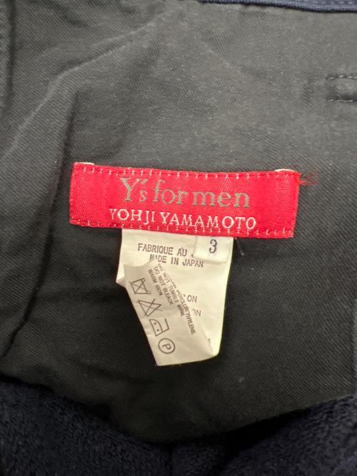 YOHJI YAMAMOTO（ヨウジヤマモト）YOHJI YAMAMOTO (ヨウジヤマモト) スウェットパンツ ネイビー サイズ:３の古着・服飾アイテム