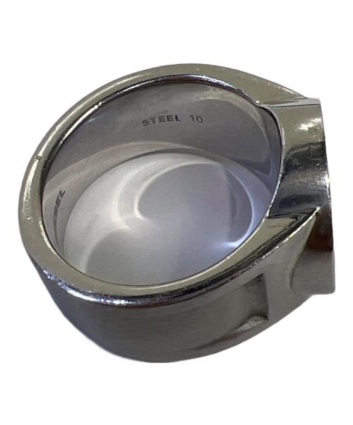 DIESEL（ディーゼル）DIESEL (ディーゼル) モヒカンマンカレッジリング シルバー×ゴールド サイズ:23の古着・服飾アイテム