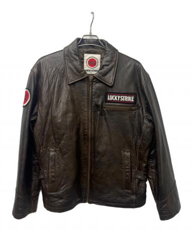 中古・古着通販】LUCKY STRIKE (ラッキーストライク) レザージャケット