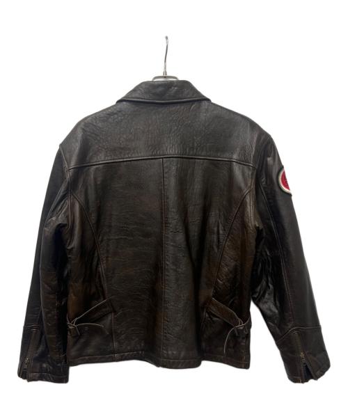 LUCKY STRIKE（ラッキーストライク）LUCKY STRIKE (ラッキーストライク) レザージャケット ブラウン サイズ:不明の古着・服飾アイテム