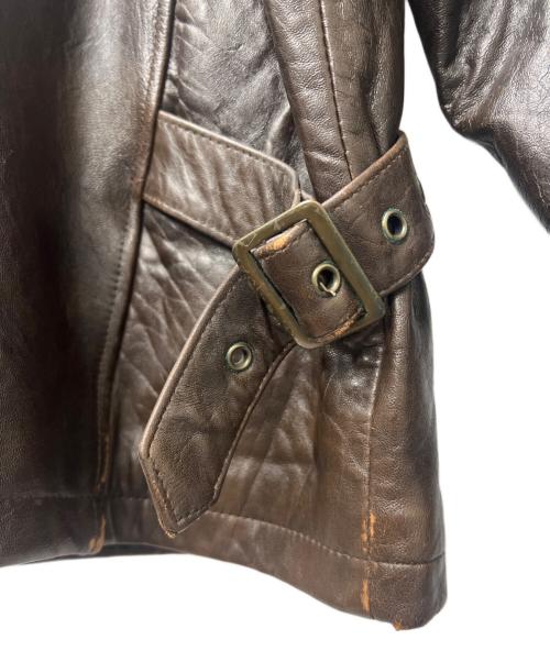 LUCKY STRIKE（ラッキーストライク）LUCKY STRIKE (ラッキーストライク) レザージャケット ブラウン サイズ:不明の古着・服飾アイテム
