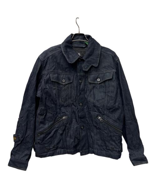 G-STAR RAW（ジースターロゥ）G-STAR RAW (ジースターロゥ) デニムジャケット ブルー サイズ:Ｌの古着・服飾アイテム
