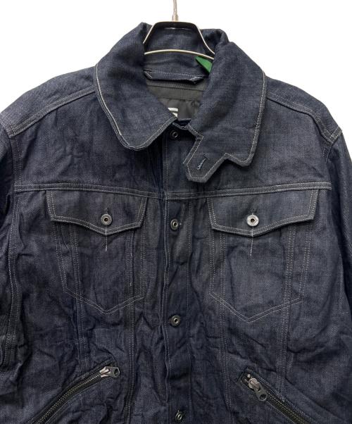 G-STAR RAW（ジースターロゥ）G-STAR RAW (ジースターロゥ) デニムジャケット ブルー サイズ:Ｌの古着・服飾アイテム