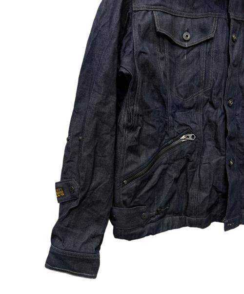 G-STAR RAW（ジースターロゥ）G-STAR RAW (ジースターロゥ) デニムジャケット ブルー サイズ:Ｌの古着・服飾アイテム