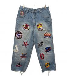 HEADGEAR（フェールラーベン）の古着「デニムパンツ」｜ブルー