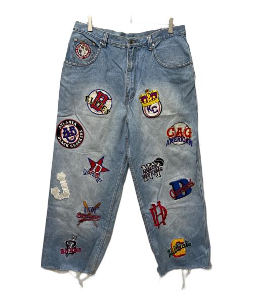 HEADGEAR（フェールラーベン）HEADGEAR (フェールラーベン) デニムパンツ ブルー サイズ:３８の古着・服飾アイテム