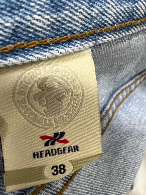 HEADGEAR（フェールラーベン）HEADGEAR (フェールラーベン) デニムパンツ ブルー サイズ:３８の古着・服飾アイテム