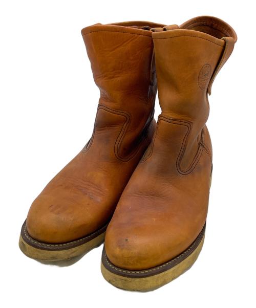 RED WING（レッドウィング）RED WING (レッドウィング) ペコスブーツ キャメル サイズ:SIZE 8 1/2 Dの古着・服飾アイテム