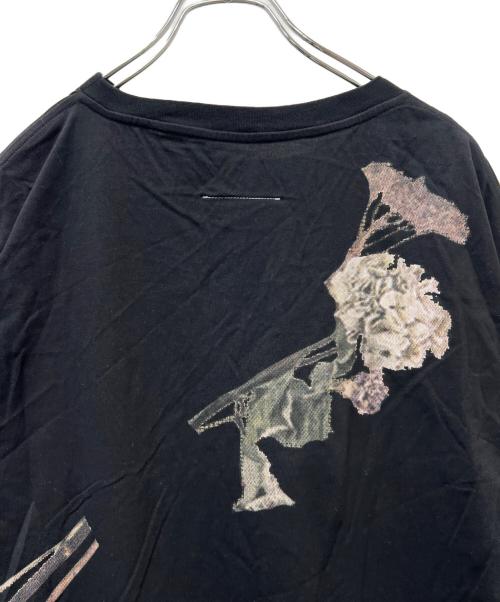 MM6 Maison Margiela（エムエムシックスメゾンマルジェラ）MM6 Maison Margiela (エムエムシックスメゾンマルジェラ) 半袖Tシャツ ブラック サイズ:Ｓの古着・服飾アイテム