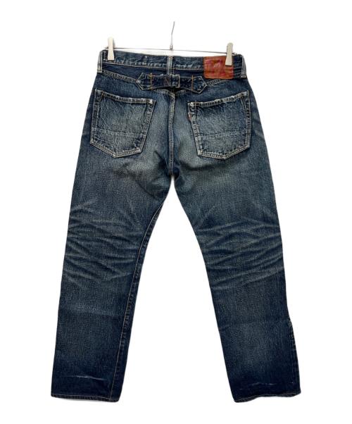 KAPITAL（キャピタル）KAPITAL (キャピタル) パッチワークデニムパンツ インディゴ サイズ:不明の古着・服飾アイテム