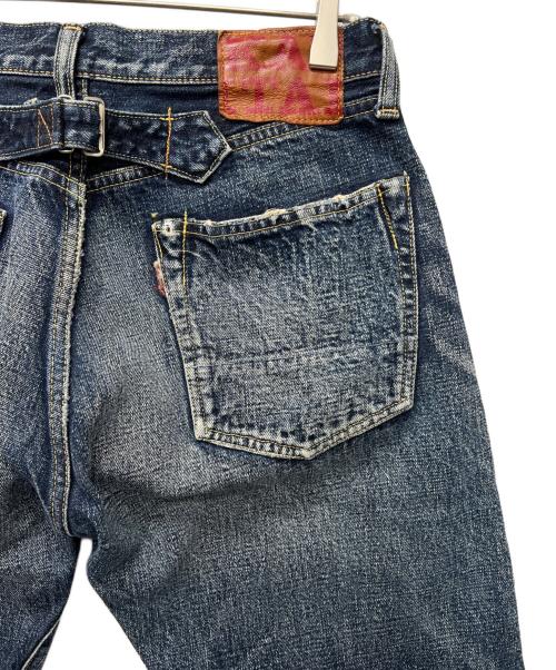KAPITAL（キャピタル）KAPITAL (キャピタル) パッチワークデニムパンツ インディゴ サイズ:不明の古着・服飾アイテム