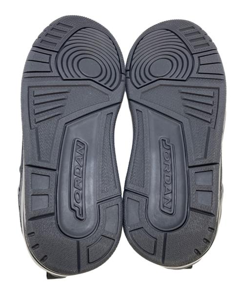 NIKE（ナイキ）NIKE (ナイキ) ジョーダン スパイジーク LOW ブラック サイズ:cm25.5の古着・服飾アイテム