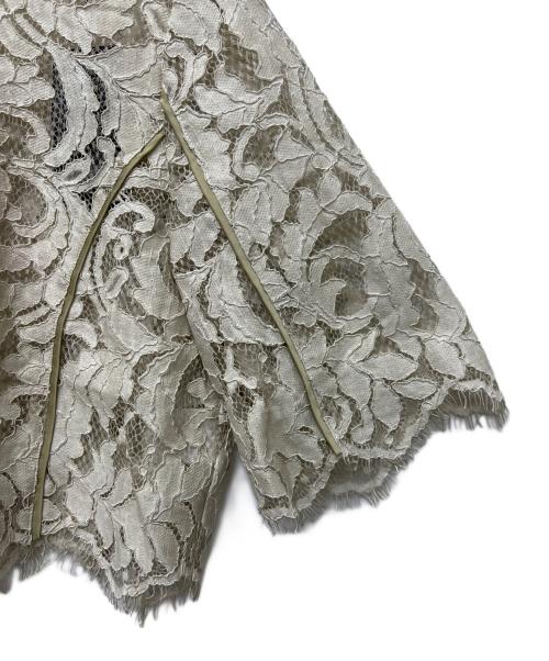 anuans（アニュアンス）anuans (アニュアンス) エデンフラワーレースブラウス ベージュ サイズ:FREEの古着・服飾アイテム