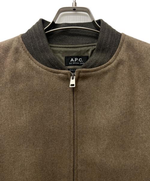 A.P.C.（アーペーセー）A.P.C. (アーペーセー) ウールジャケット ブラウン サイズ:Mの古着・服飾アイテム