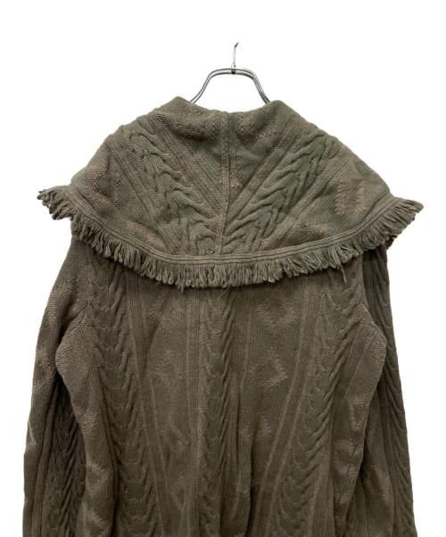 VALENTINO STUDIO（ヴァレンティノ スタジオ）VALENTINO STUDIO (ヴァレンティノ スタジオ) 厚手カーディガン グレー サイズ:４０の古着・服飾アイテム