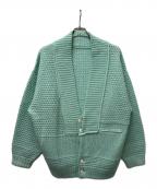 O'DEMオデム）の古着「厚手カーディガン」｜スカイブルー