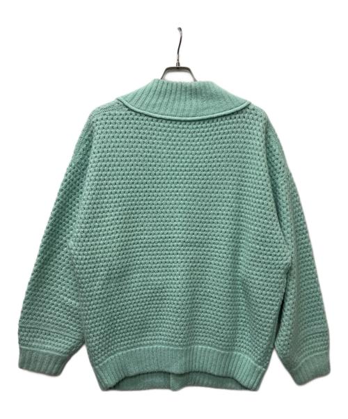 O'DEM（オデム）O'DEM (オデム) 厚手カーディガン スカイブルー サイズ:Ｌの古着・服飾アイテム
