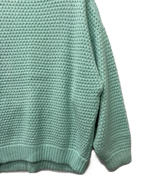 O'DEM（オデム）O'DEM (オデム) 厚手カーディガン スカイブルー サイズ:Ｌの古着・服飾アイテム