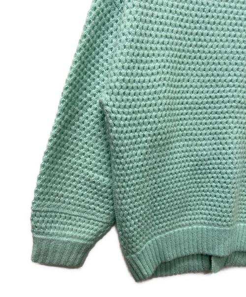 O'DEM（オデム）O'DEM (オデム) 厚手カーディガン スカイブルー サイズ:Ｌの古着・服飾アイテム