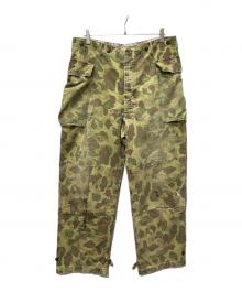 ミリタリーパンツ（ミリタリーパンツ）の古着「ダックハンターカモ」｜オリーブ