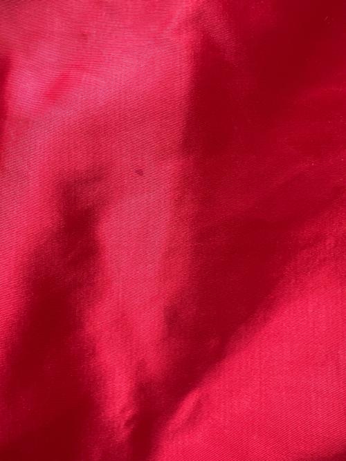 POWERS ATHLETIC WEAR（パワーズアスレチックウェア）POWERS ATHLETIC WEAR (パワーズアスレチックウェア) ハーフジップジャケット レッド サイズ:４４の古着・服飾アイテム