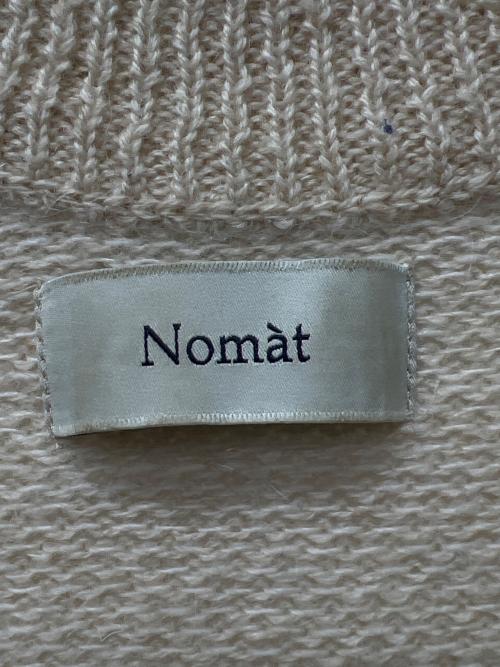 Nomàt（ノマット）Nomàt (ノマット) Argyle Reversible sweater アイボリー サイズ:不明の古着・服飾アイテム
