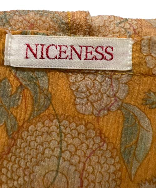 NICENESS（ナイスネス）NICENESS (ナイスネス) 長袖シャツ オレンジ サイズ:Ｌの古着・服飾アイテム
