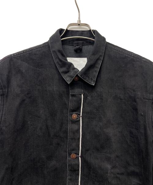 RE-PURPOSE（リパーパス）RE-PURPOSE (リパーパス) デニムジャンパー ブラック サイズ:Mの古着・服飾アイテム