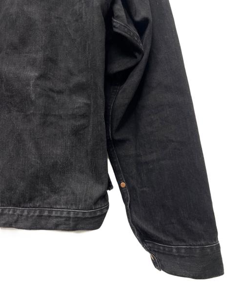 RE-PURPOSE（リパーパス）RE-PURPOSE (リパーパス) デニムジャンパー ブラック サイズ:Mの古着・服飾アイテム
