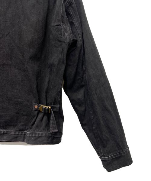 RE-PURPOSE（リパーパス）RE-PURPOSE (リパーパス) デニムジャンパー ブラック サイズ:Mの古着・服飾アイテム